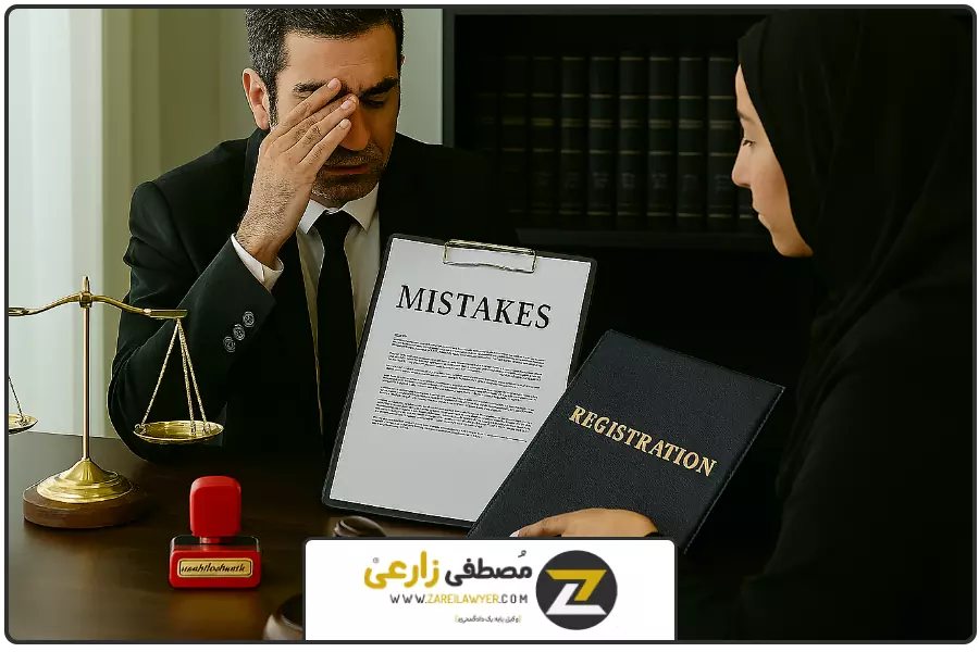 مهم ترین اشتباهات | وکیل بطلان قرارداد