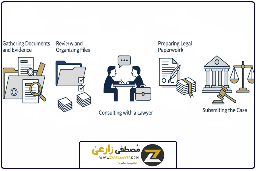 آماده سازی پرونده و دعاوی | وکیل الزام به تنظیم سند رسمی
