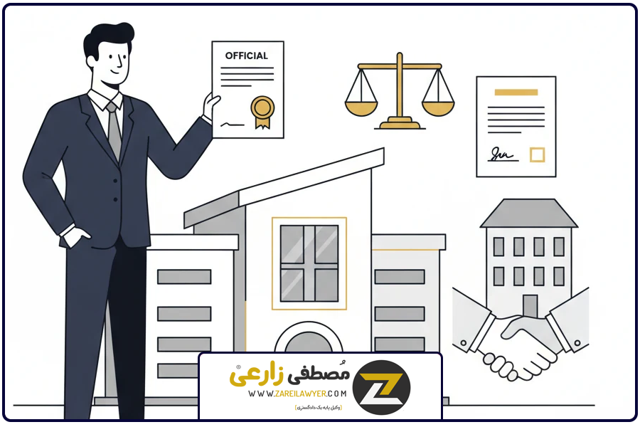 بند اول | وکیل الزام به تنظیم سند رسمی