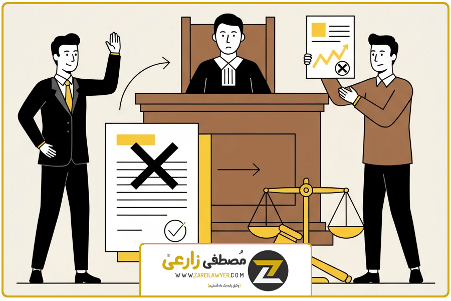 اعتراض به کارشناسی | وکیل سرقفلی تهران