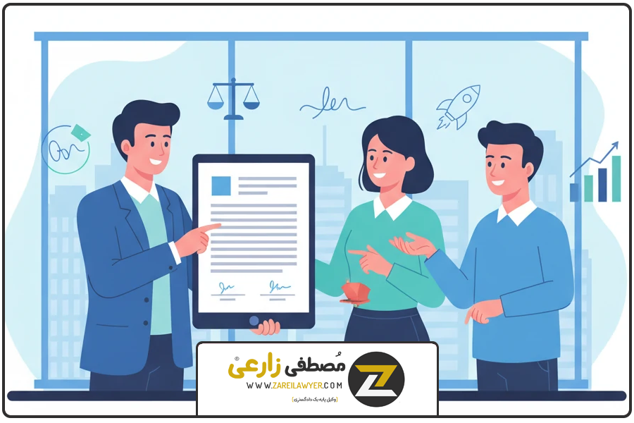 تصویرشاخص | وکیل قرارداد استارتاپ