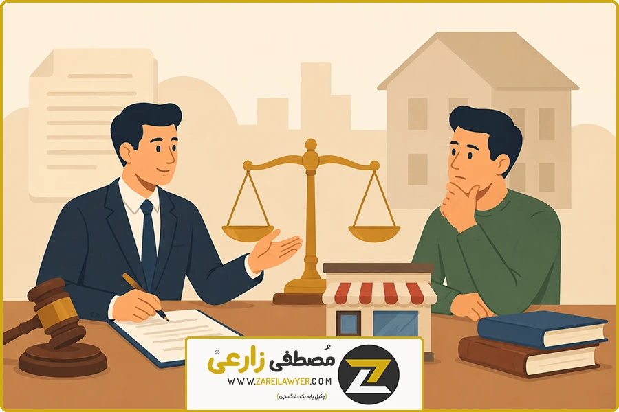 وکیل سر قفلی مرکز تهران | وکیل سر قفلی مرکز تهران؛ حل اختلاف و تخلیه سرقفلی مغازه و ملک تجاری