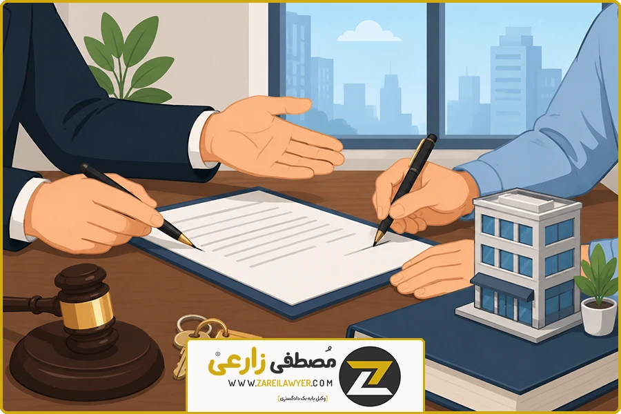 وکیل سر قفلی منطقه 6 | تنظیم قراردادهای تجاری و اجاره
