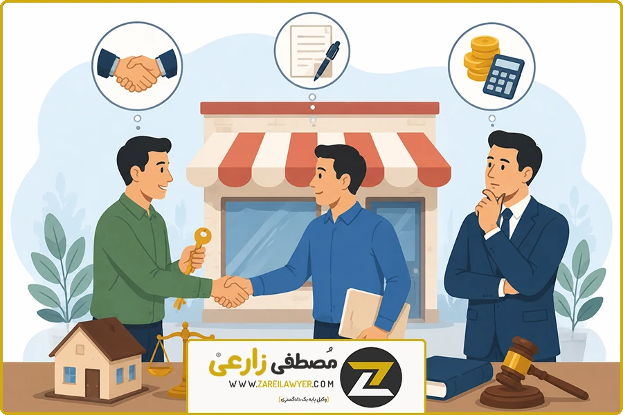 وکیل سر قفلی مرکز تهران | انتقال سرقفلی و مشکلات حقوقی آن