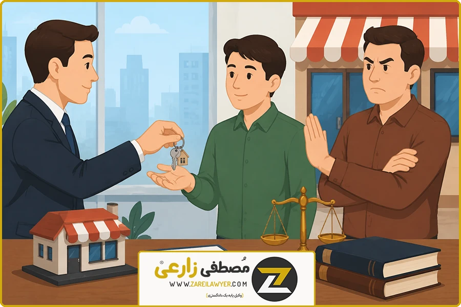 وکیل سر قفلی منطقه 6 | انتقال سرقفلی به غیر