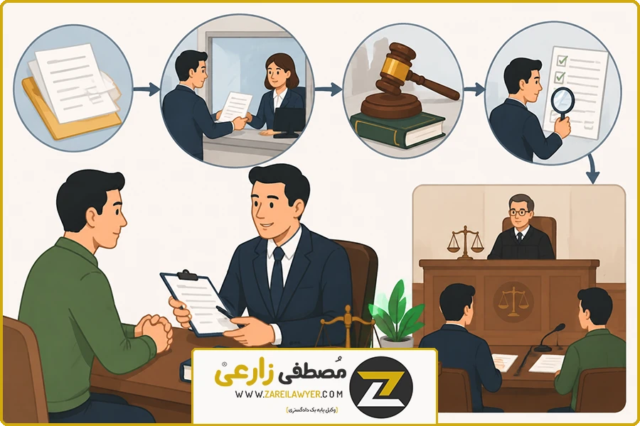 وکیل سر قفلی مرکز تهران | ثبت دادخواست و پیگیری پرونده